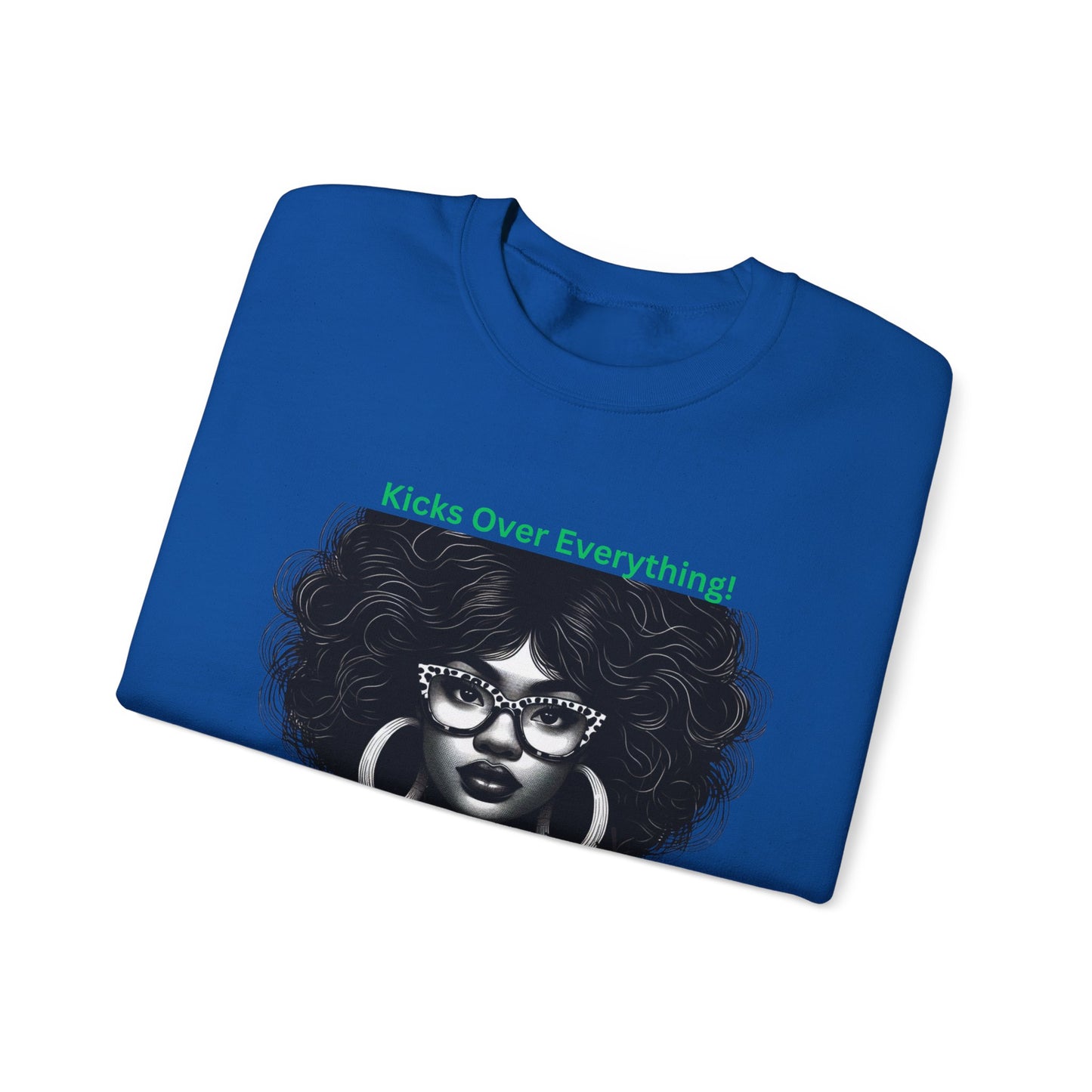 Sneakerhead Heavy Blend Crewneck Sweatshirt: Kicks Over Everything