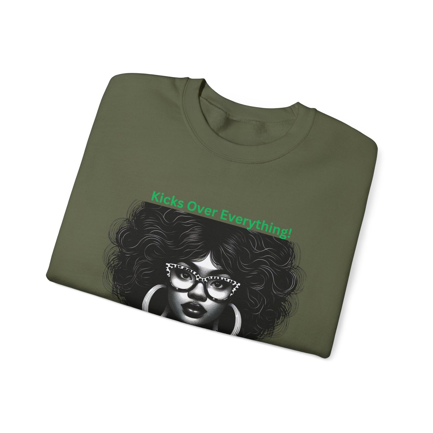 Sneakerhead Heavy Blend Crewneck Sweatshirt: Kicks Over Everything