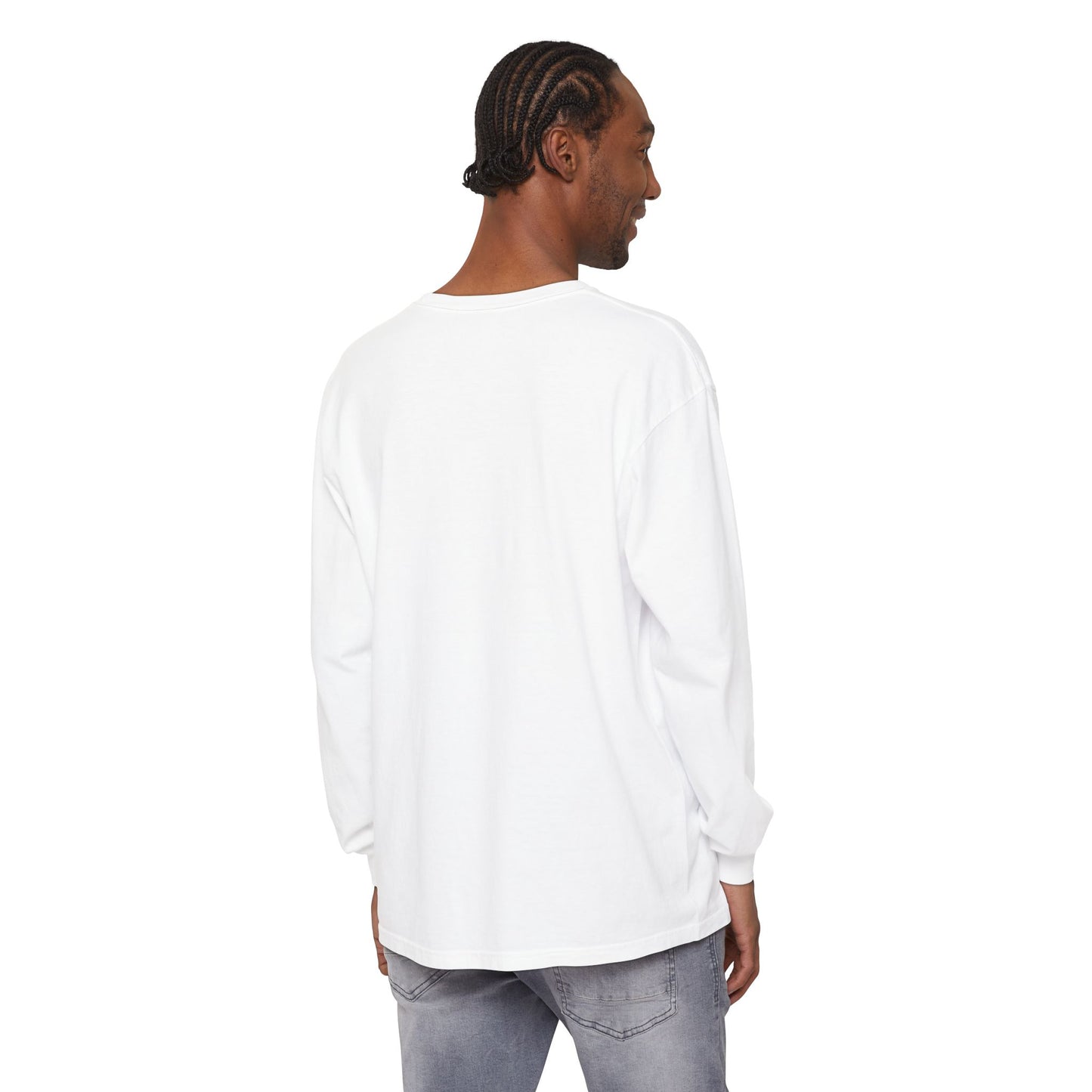 The Black Cowboys Stylish Long Sleeve Tee with Bold Graphic Art