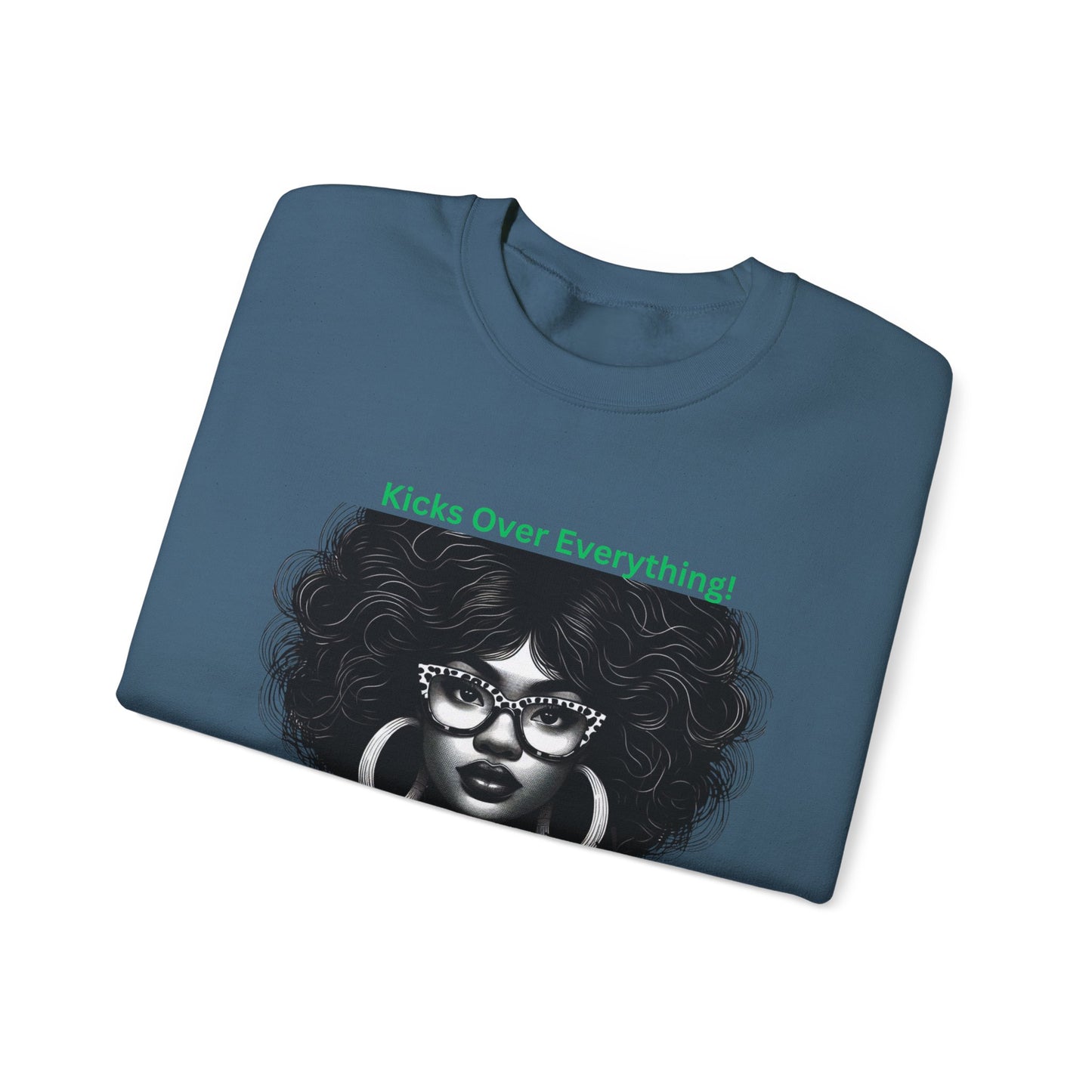 Sneakerhead Heavy Blend Crewneck Sweatshirt: Kicks Over Everything
