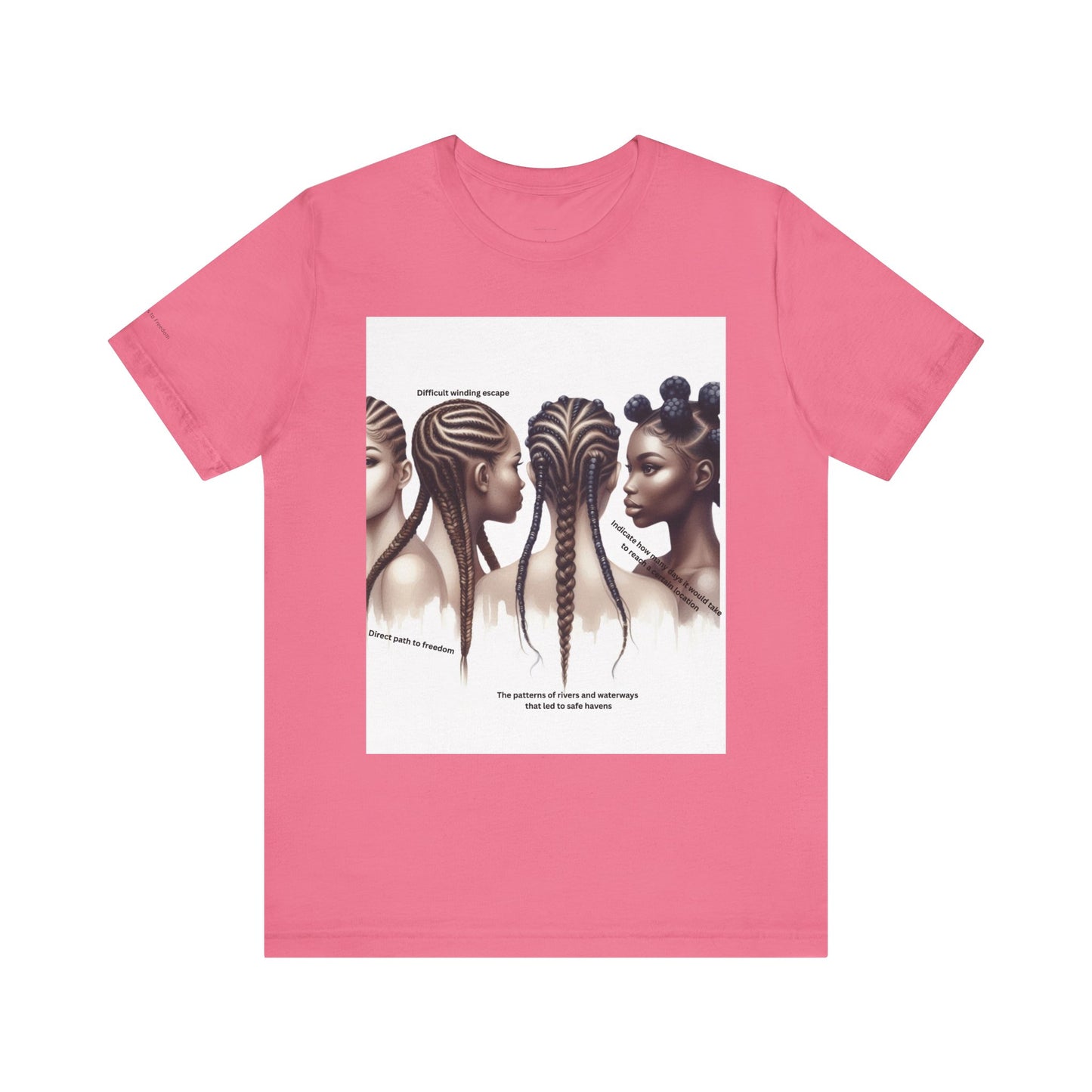 Braided Paths to Freedom Tee: Celebrating Hair Diversity