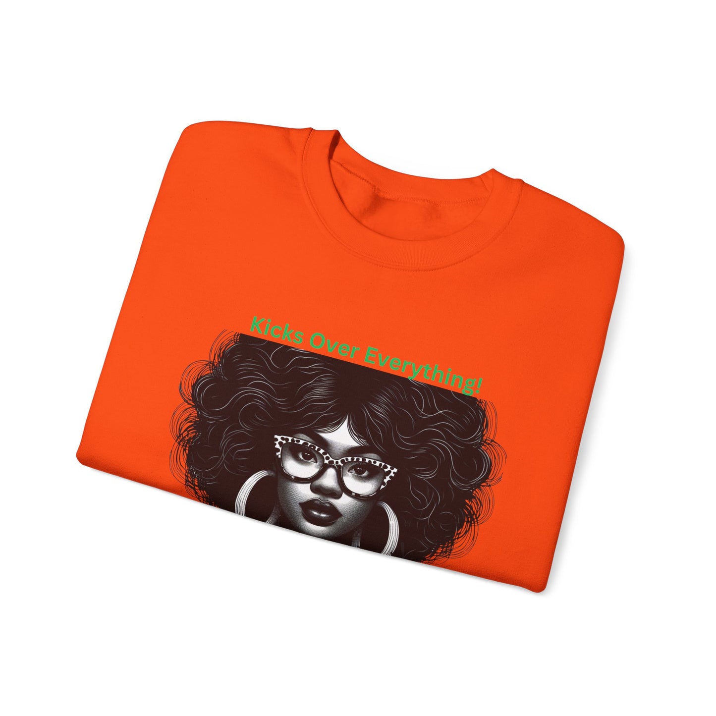 Sneakerhead Heavy Blend Crewneck Sweatshirt: Kicks Over Everything