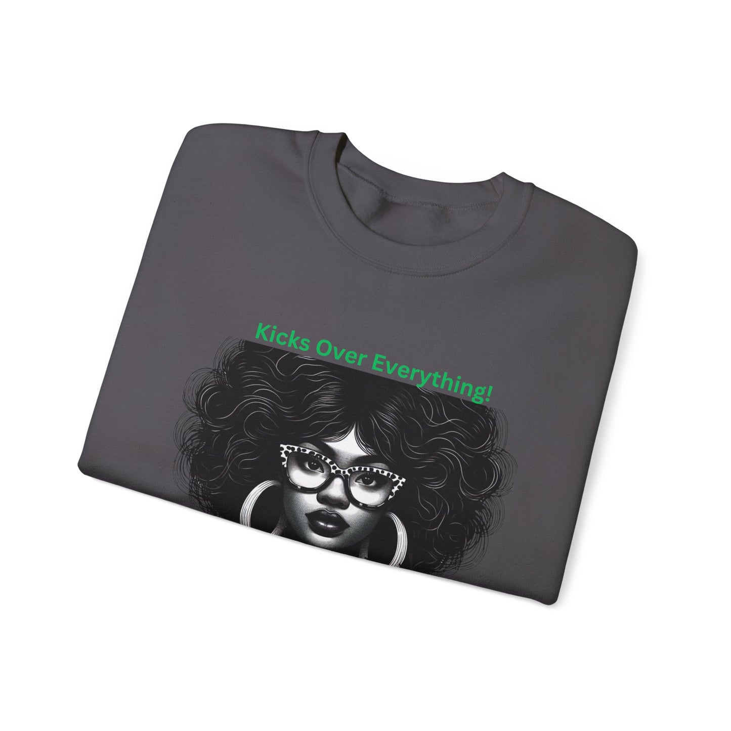Sneakerhead Heavy Blend Crewneck Sweatshirt: Kicks Over Everything
