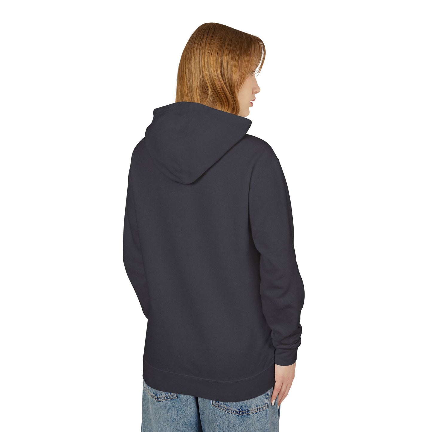 Jewelry-Adorned Face Hoodie — Elegant Portrait Pullover