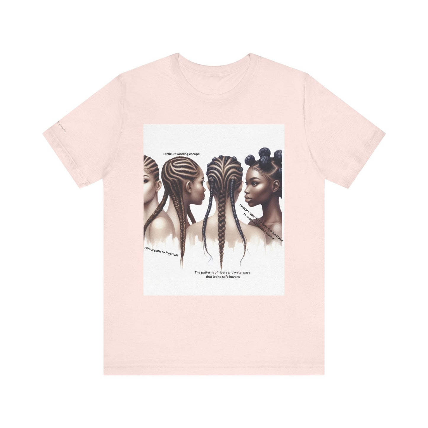 Braided Paths to Freedom Tee: Celebrating Hair Diversity