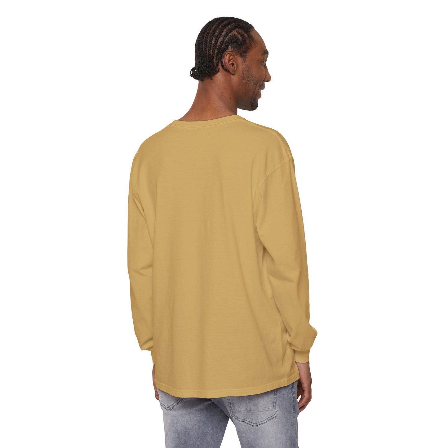 The Black Cowboys Stylish Long Sleeve Tee with Bold Graphic Art