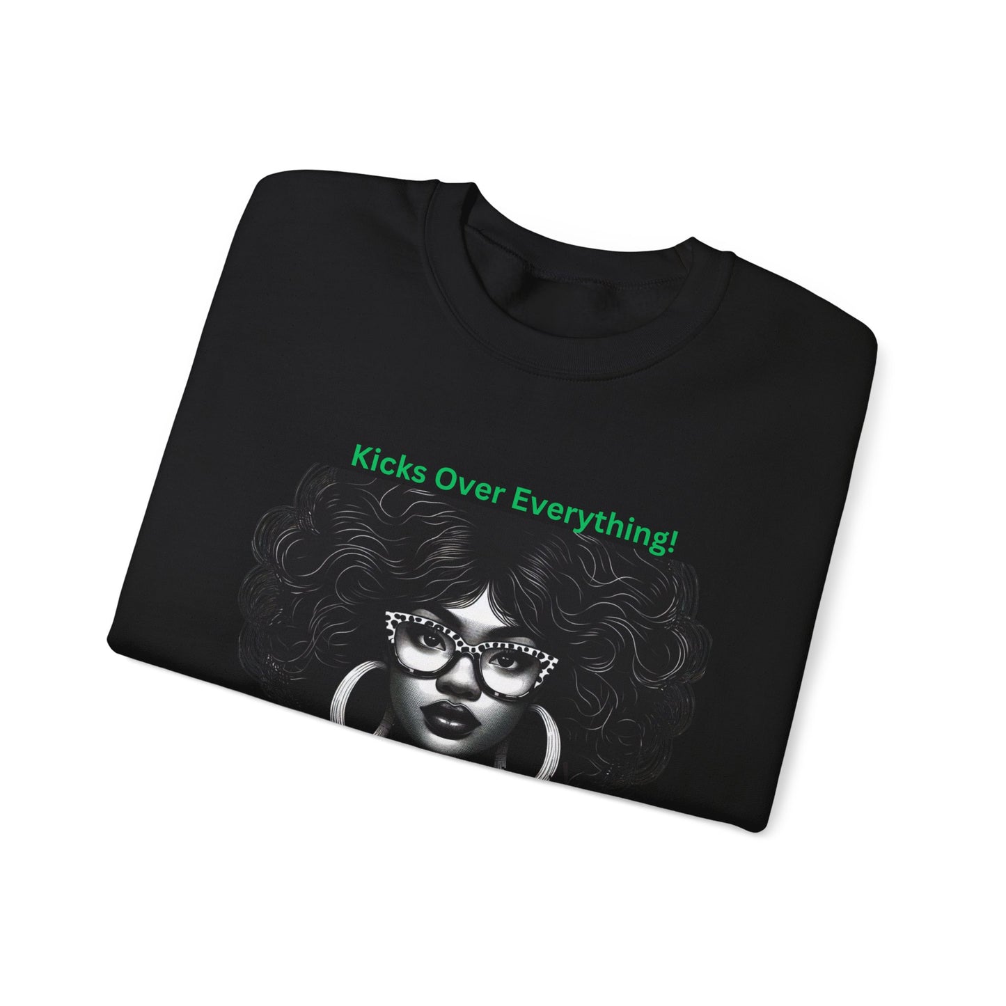 Sneakerhead Heavy Blend Crewneck Sweatshirt: Kicks Over Everything