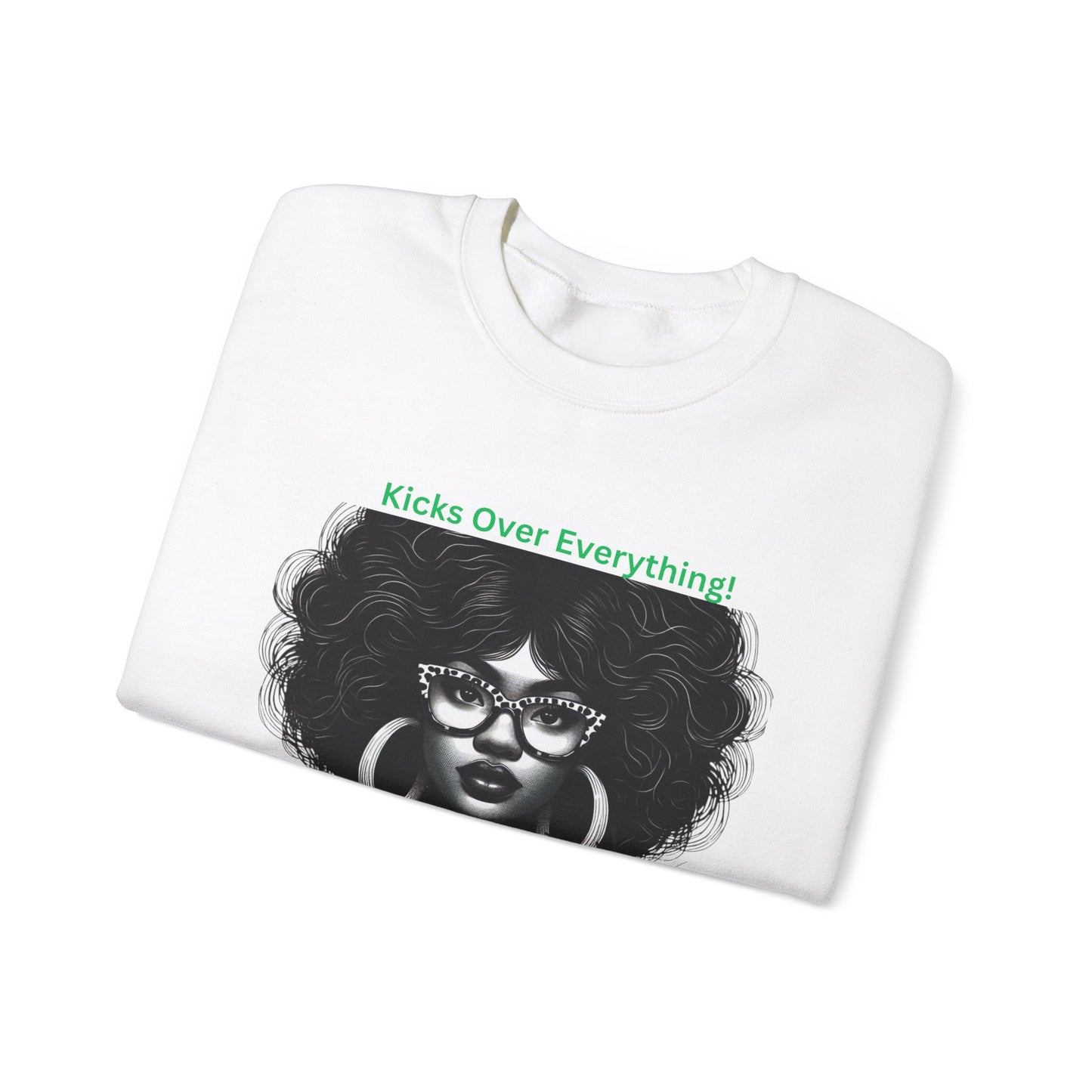 Sneakerhead Heavy Blend Crewneck Sweatshirt: Kicks Over Everything