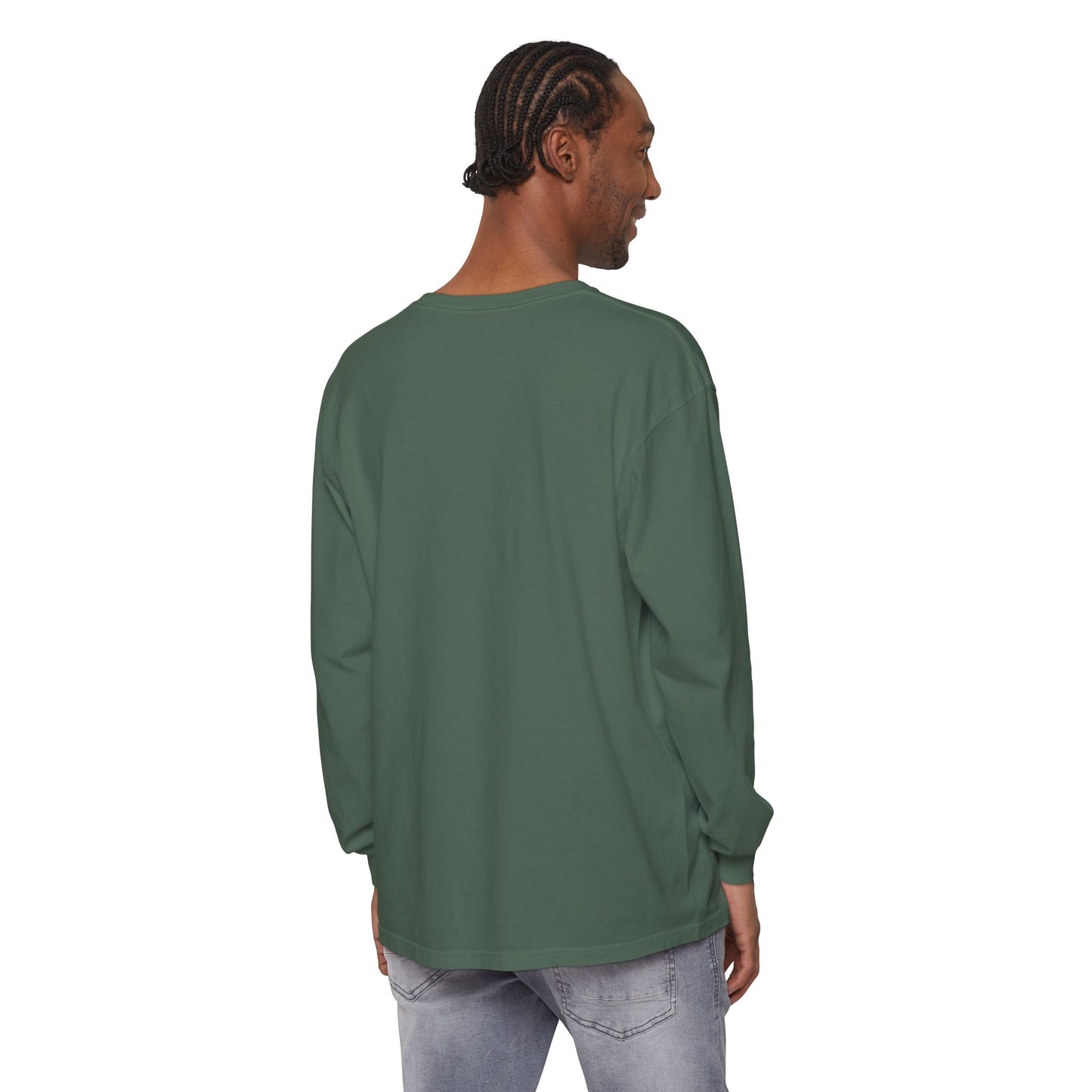 The Black Cowboys Stylish Long Sleeve Tee with Bold Graphic Art