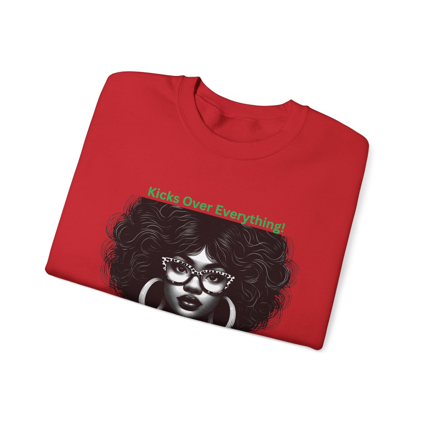 Sneakerhead Heavy Blend Crewneck Sweatshirt: Kicks Over Everything