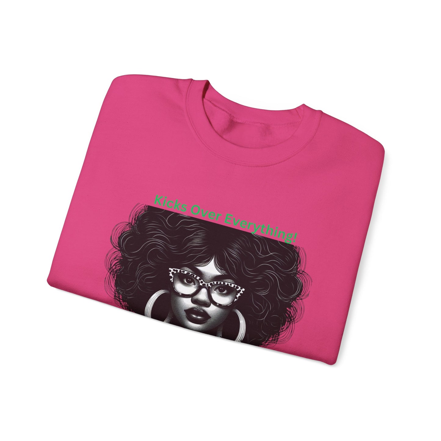 Sneakerhead Heavy Blend Crewneck Sweatshirt: Kicks Over Everything