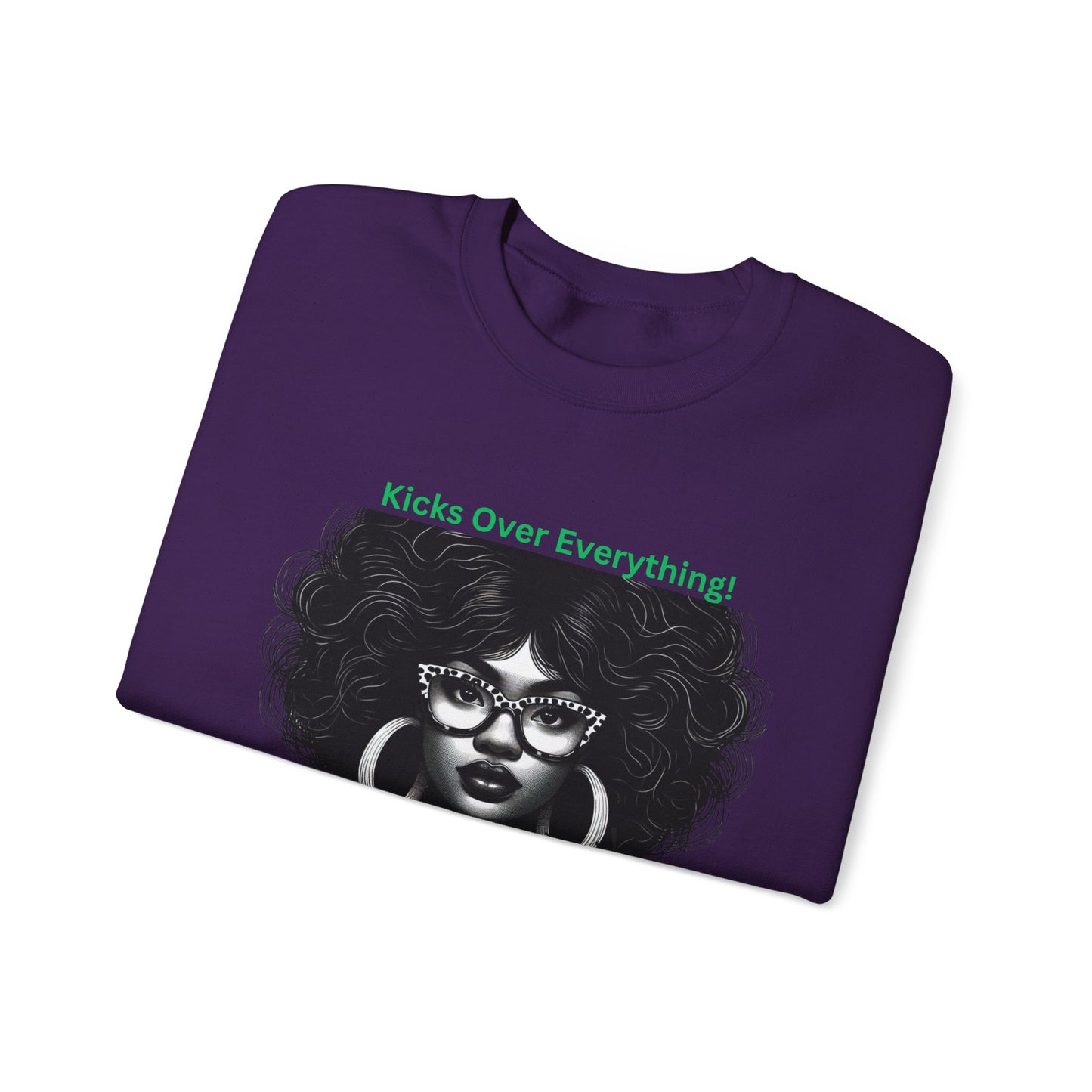Sneakerhead Heavy Blend Crewneck Sweatshirt: Kicks Over Everything