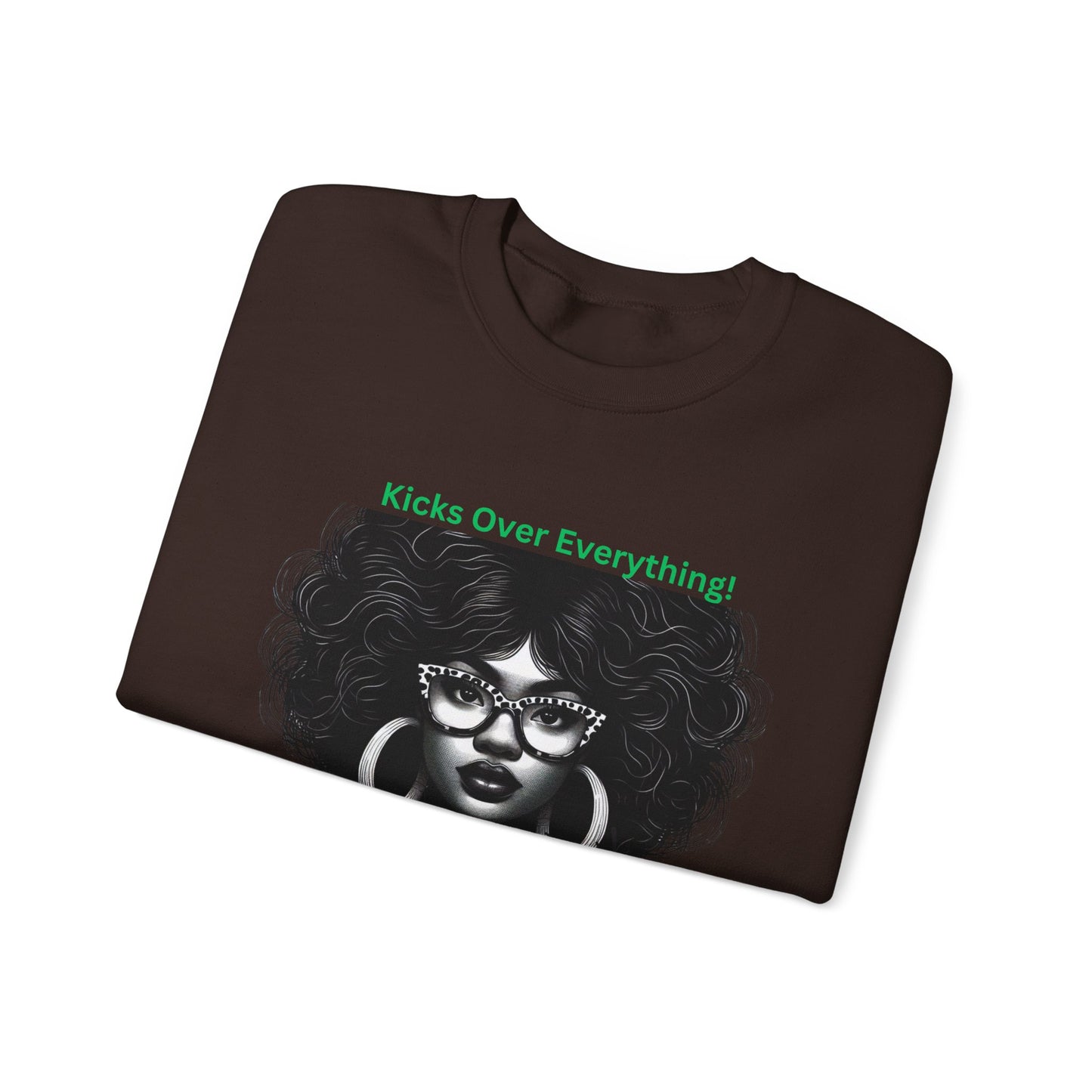 Sneakerhead Heavy Blend Crewneck Sweatshirt: Kicks Over Everything