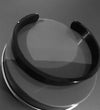Men's Black Stainless Steel Cuff - LenaGrace Designs