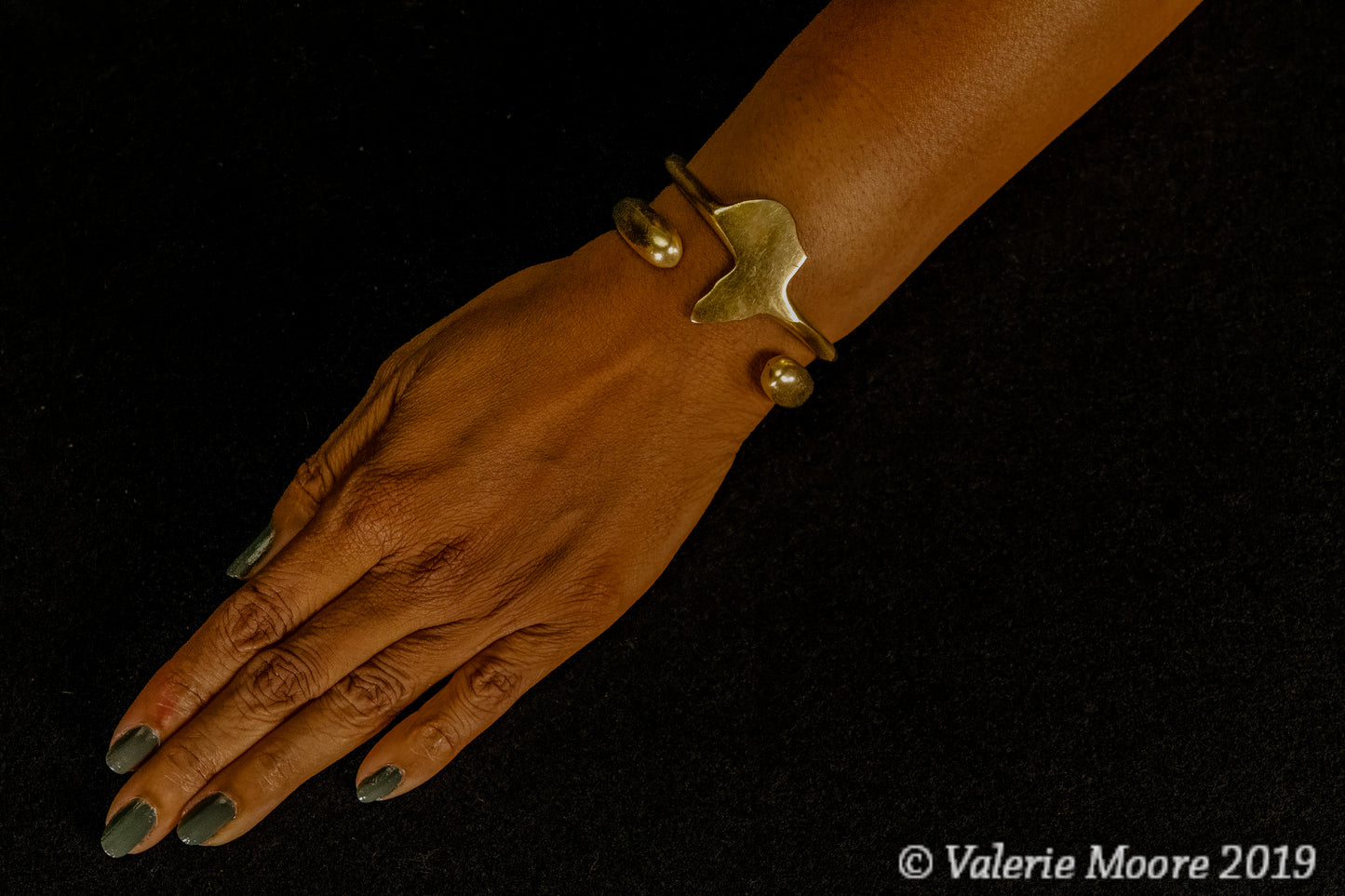 Large Brass Africa Map Bracelet - LenaGrace Designs