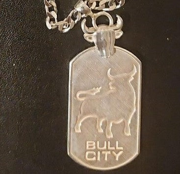 Black Wall Street Dog Tag
