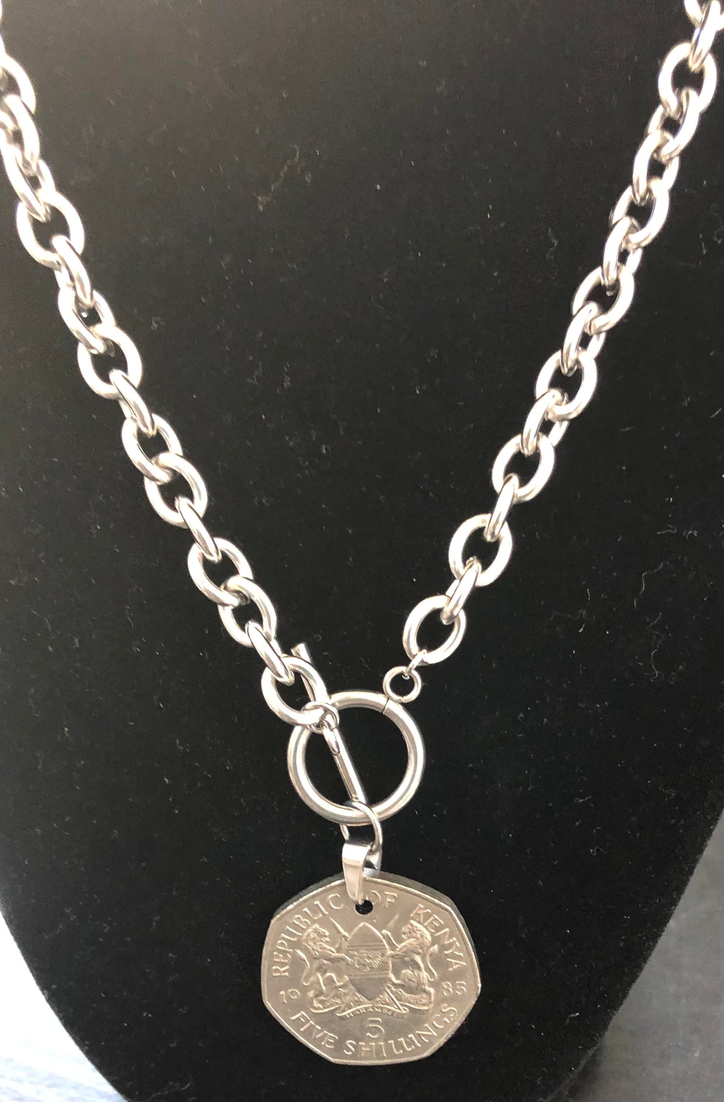 African Coin Necklace