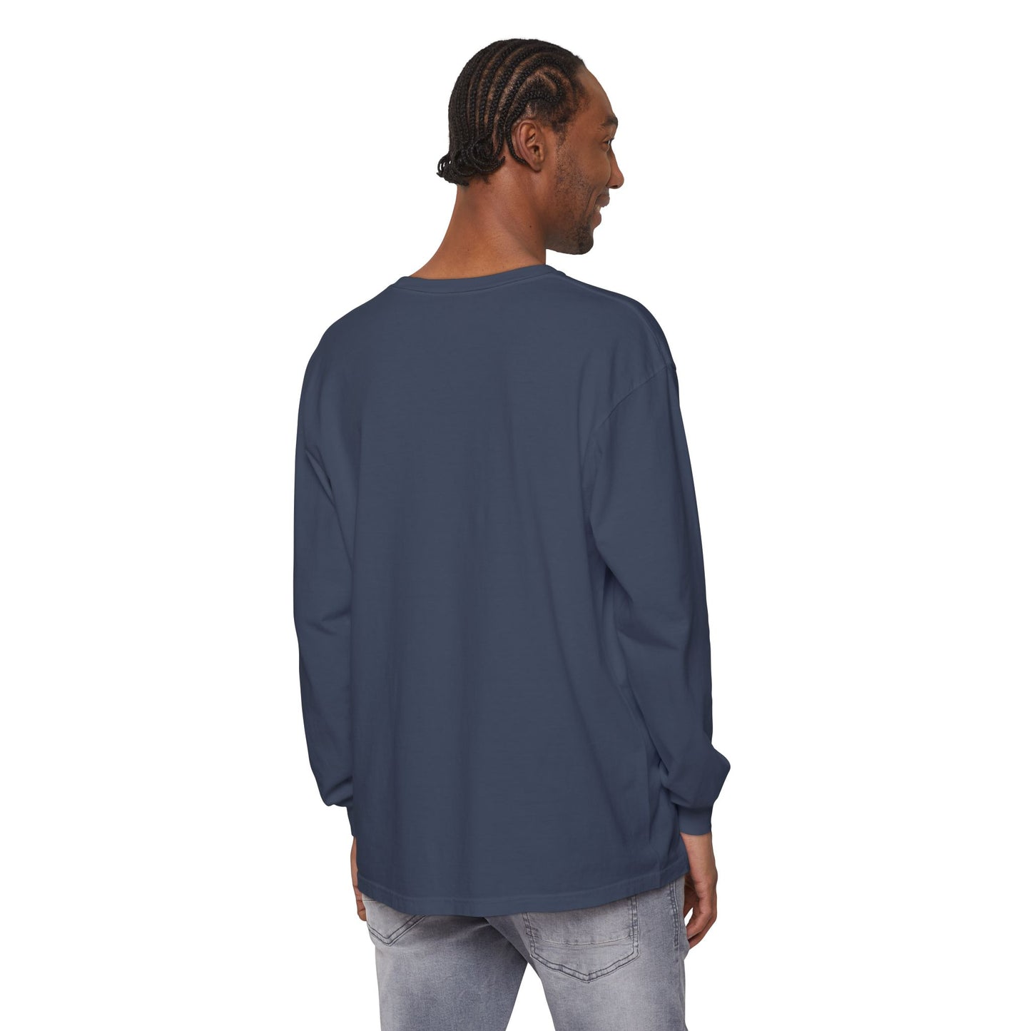 The Black Cowboys Stylish Long Sleeve Tee with Bold Graphic Art
