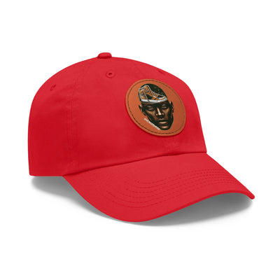 Sneakerhead Hat with Leather Patch (Round)