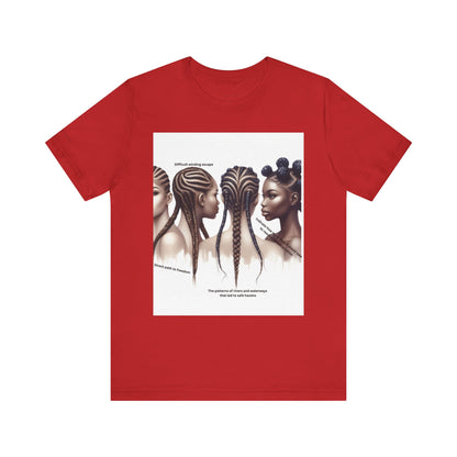 Braided Paths to Freedom Tee: Celebrating Hair Diversity