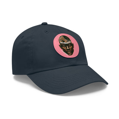 Sneakerhead Hat with Leather Patch (Round)