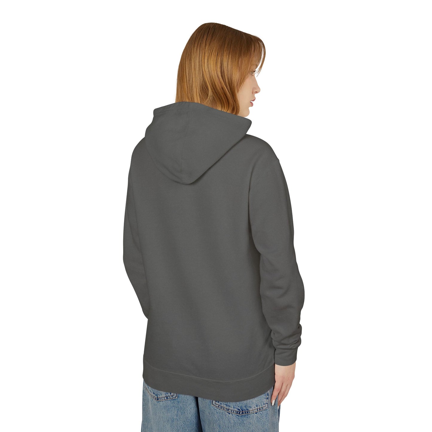Jewelry-Adorned Face Hoodie — Elegant Portrait Pullover