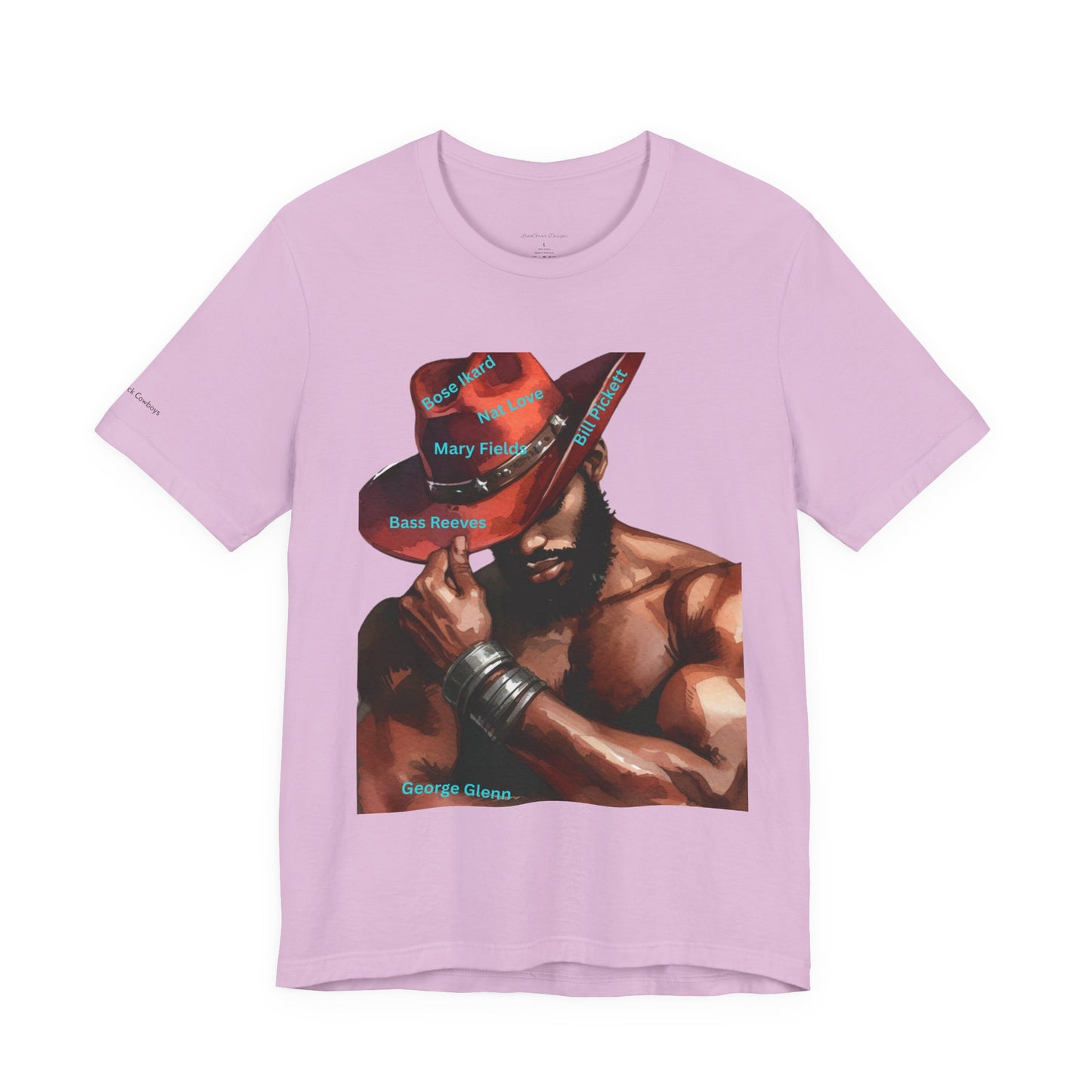 The Black Cowboys : Unisex Jersey Short Sleeve Tee