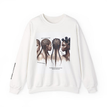 Braids 2 Freedom: Cultural Empowerment Sweatshirt