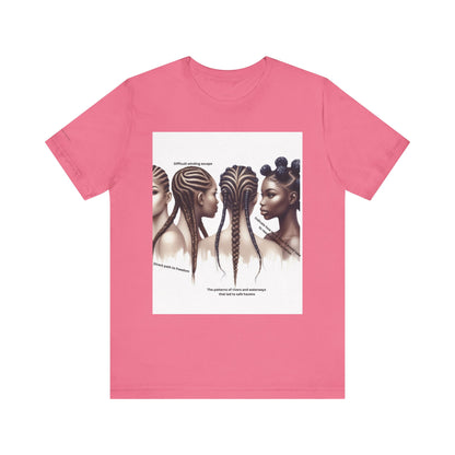 Braided Paths to Freedom Tee: Celebrating Hair Diversity