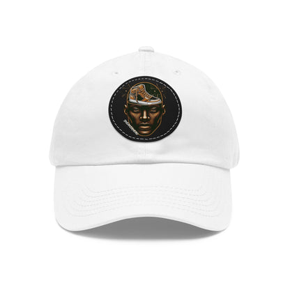 Sneakerhead Hat with Leather Patch (Round)