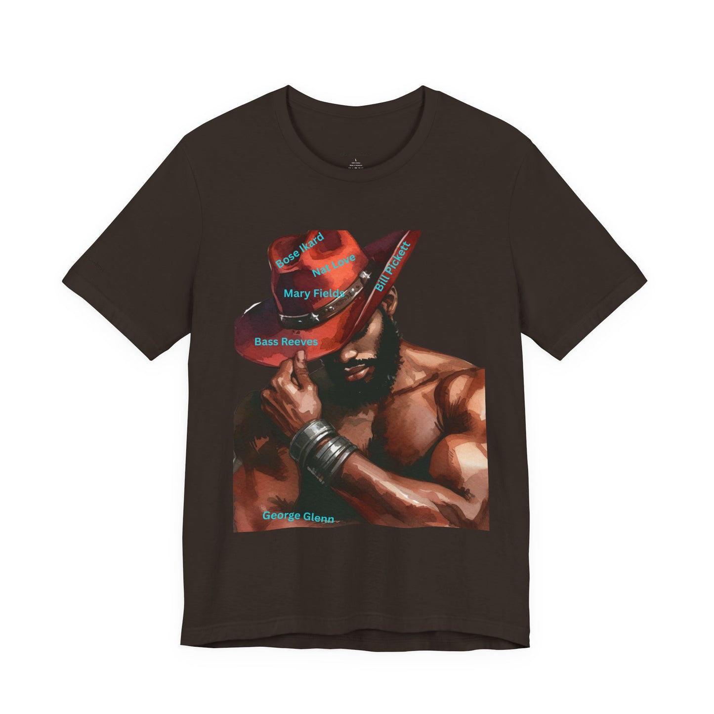 The Black Cowboys : Unisex Jersey Short Sleeve Tee