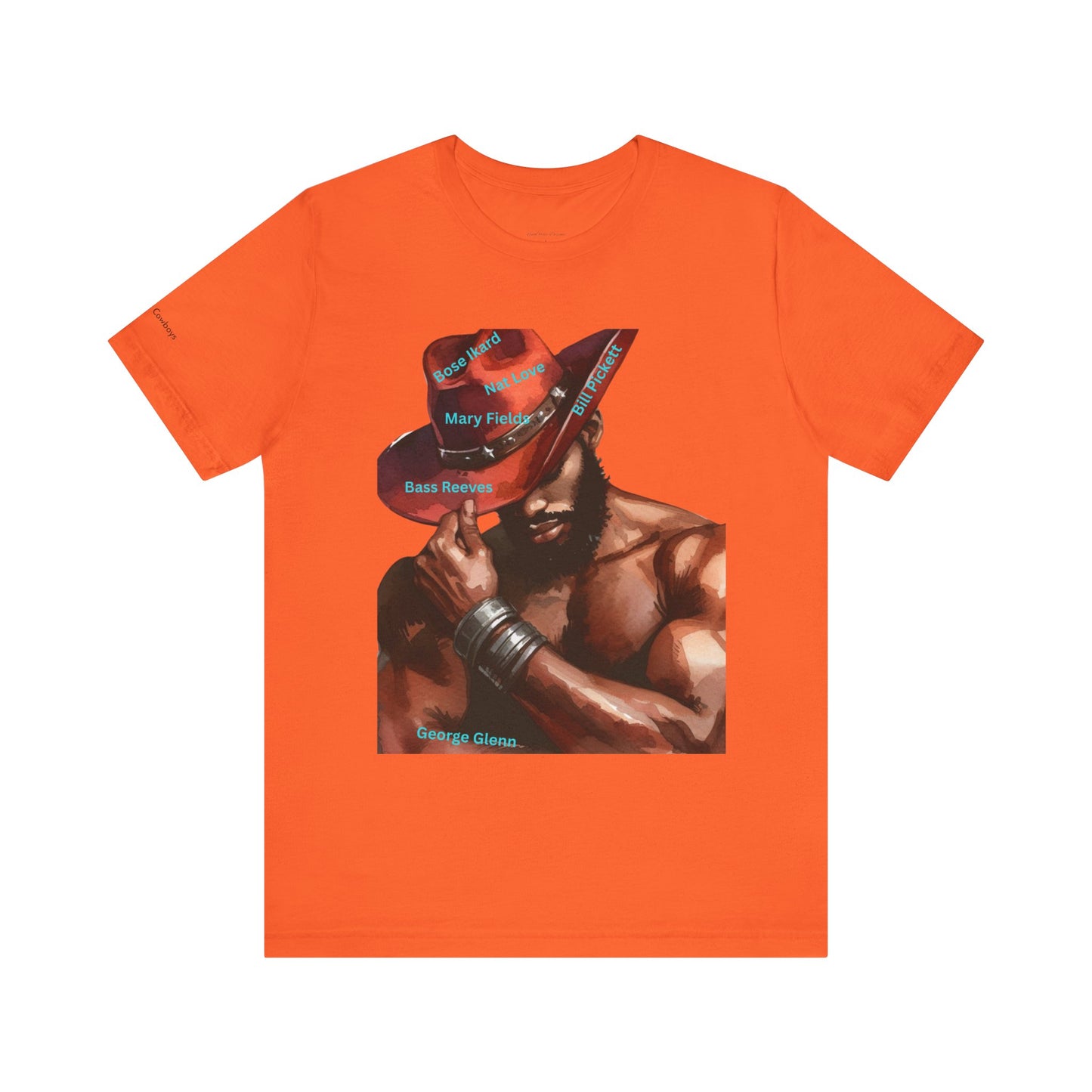 The Black Cowboys : Unisex Jersey Short Sleeve Tee