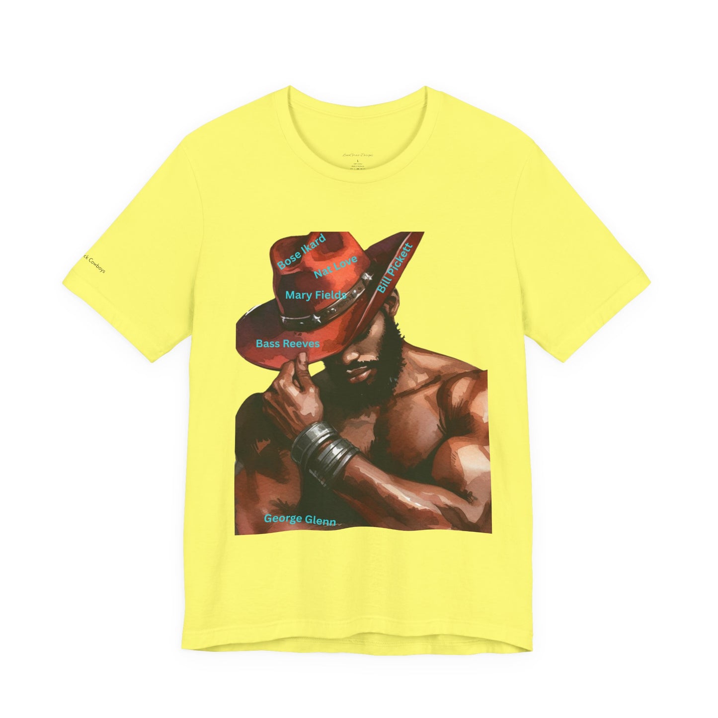 The Black Cowboys : Unisex Jersey Short Sleeve Tee