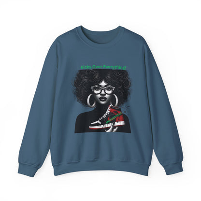 Sneakerhead Heavy Blend Crewneck Sweatshirt: Kicks Over Everything
