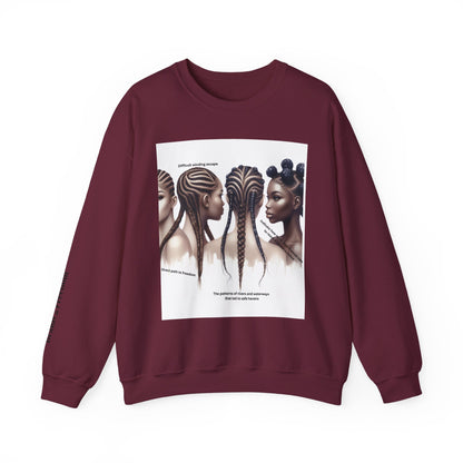 Braids 2 Freedom: Cultural Empowerment Sweatshirt