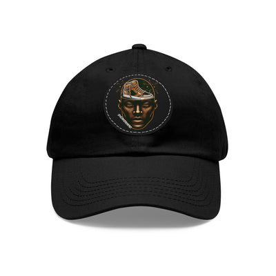 Sneakerhead Hat with Leather Patch (Round)