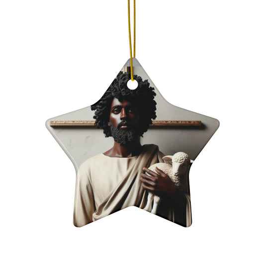 Yeshua Ceramic Ornament, 4 Shapes