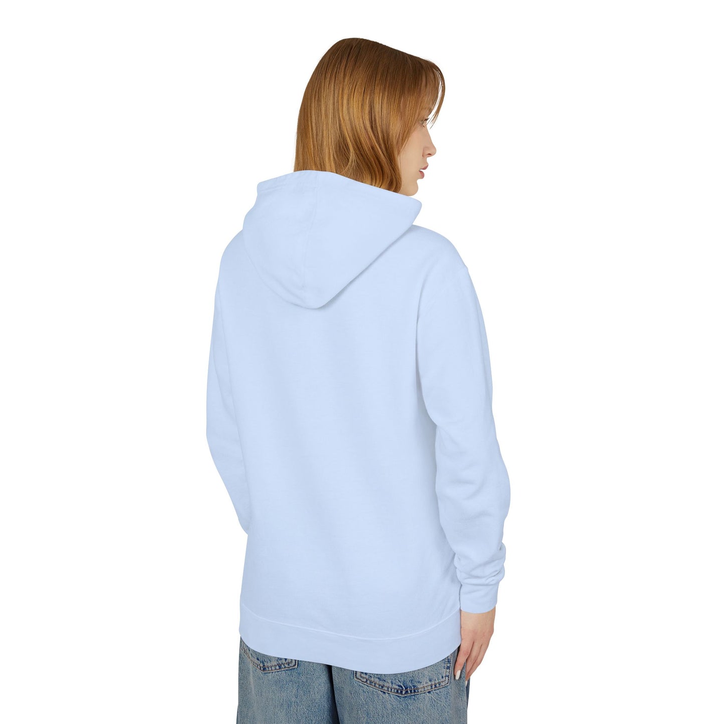 Jewelry-Adorned Face Hoodie — Elegant Portrait Pullover