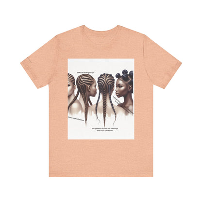 Braided Paths to Freedom Tee: Celebrating Hair Diversity