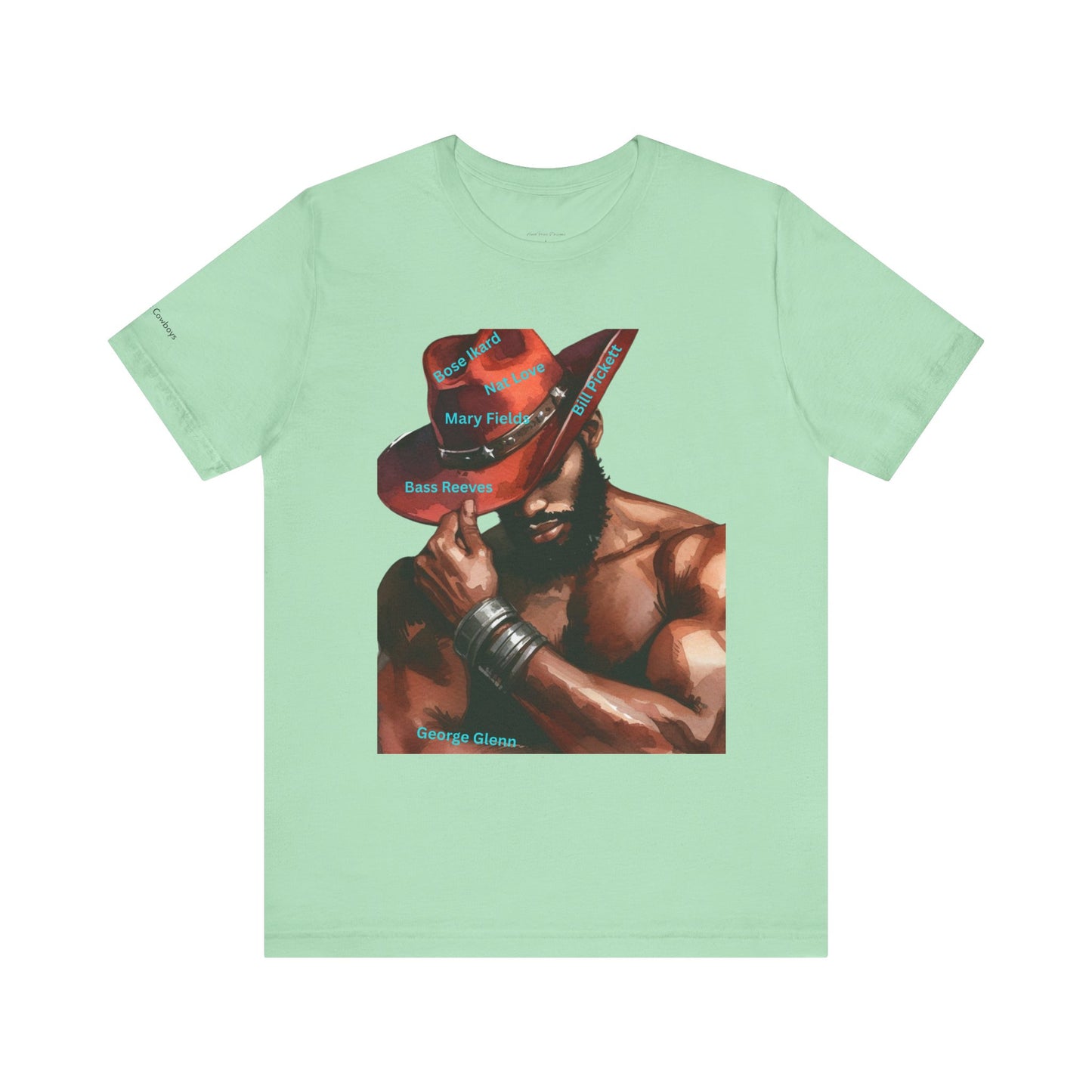 The Black Cowboys : Unisex Jersey Short Sleeve Tee