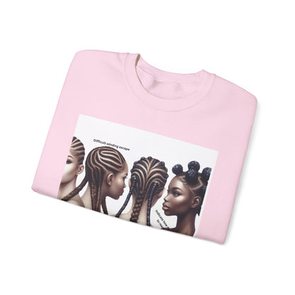 Braids 2 Freedom: Cultural Empowerment Sweatshirt