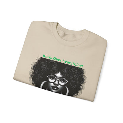 Sneakerhead Heavy Blend Crewneck Sweatshirt: Kicks Over Everything