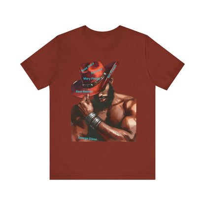 The Black Cowboys : Unisex Jersey Short Sleeve Tee