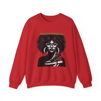 Sneakerhead Heavy Blend Crewneck Sweatshirt: Kicks Over Everything