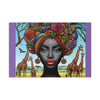 Matte Canvas, African Queen