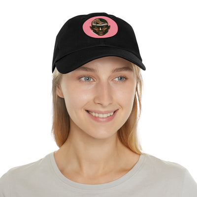 Sneakerhead Hat with Leather Patch (Round)