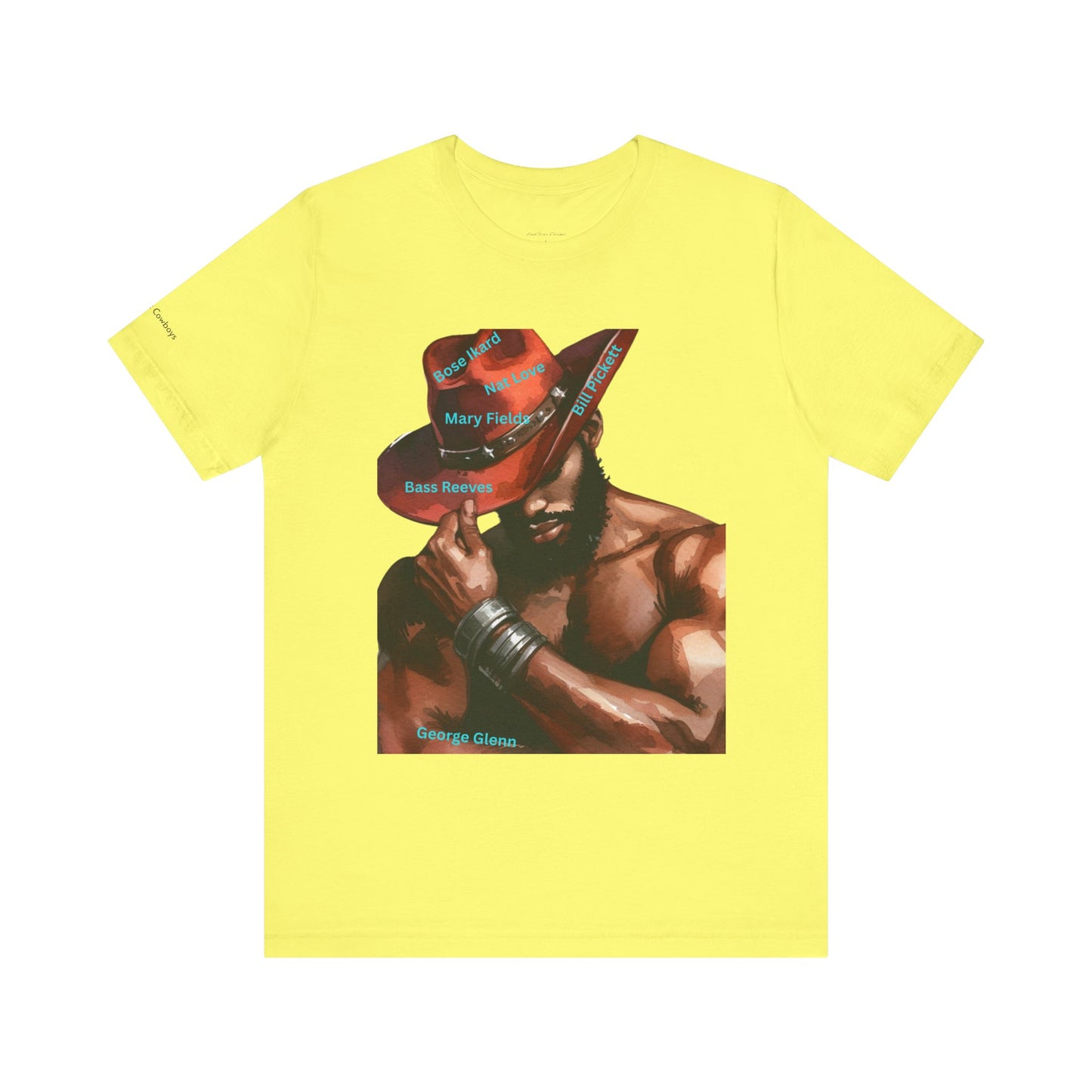 The Black Cowboys : Unisex Jersey Short Sleeve Tee