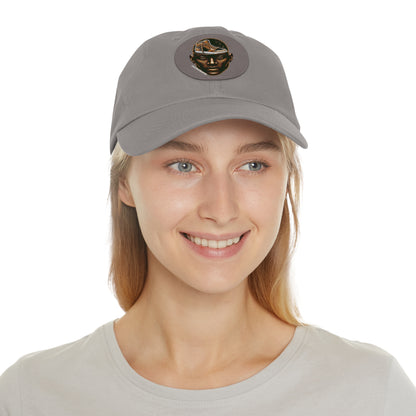 Sneakerhead Hat with Leather Patch (Round)
