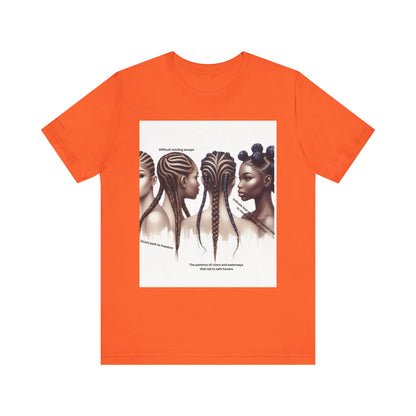 Braided Paths to Freedom Tee: Celebrating Hair Diversity