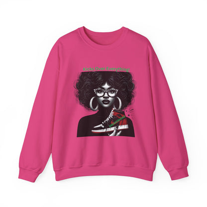 Sneakerhead Heavy Blend Crewneck Sweatshirt: Kicks Over Everything